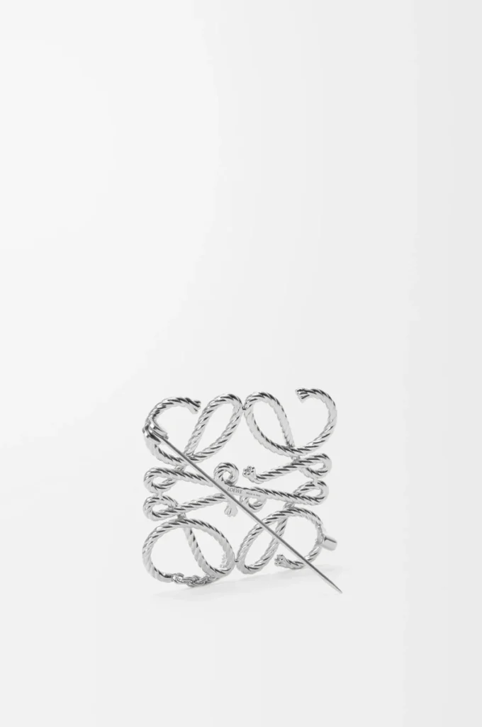 Broche Anagram Silver Broche Anagram Silver
