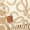 Bufanda Anagram en mezcla de alpaca y lana Beige/Blanco Bufanda Anagram en mezcla de alpaca y lana Beige/Blanco