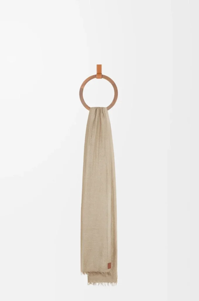 Bufanda de cachemira Beige