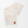 Bufanda de cachemira Beige claro/Beige