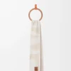 Bufanda de cachemira Beige claro/Beige