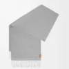 Bufanda de cachemira gris claro