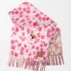 Bufanda de mezcla de lana y alpaca Rosa/Multicolor Bufanda de mezcla de lana y alpaca Rosa/Multicolor