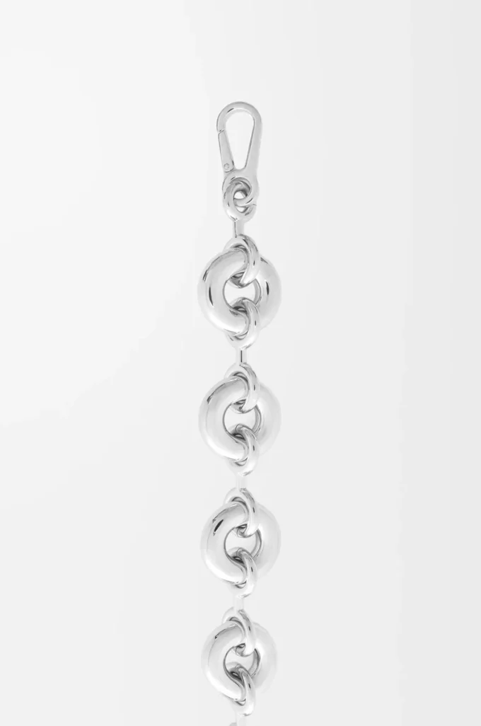 Cadena gruesa tipo donut Plata Cadena gruesa tipo donut Plata
