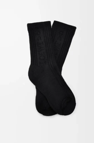 Calcetines de algodón Negro