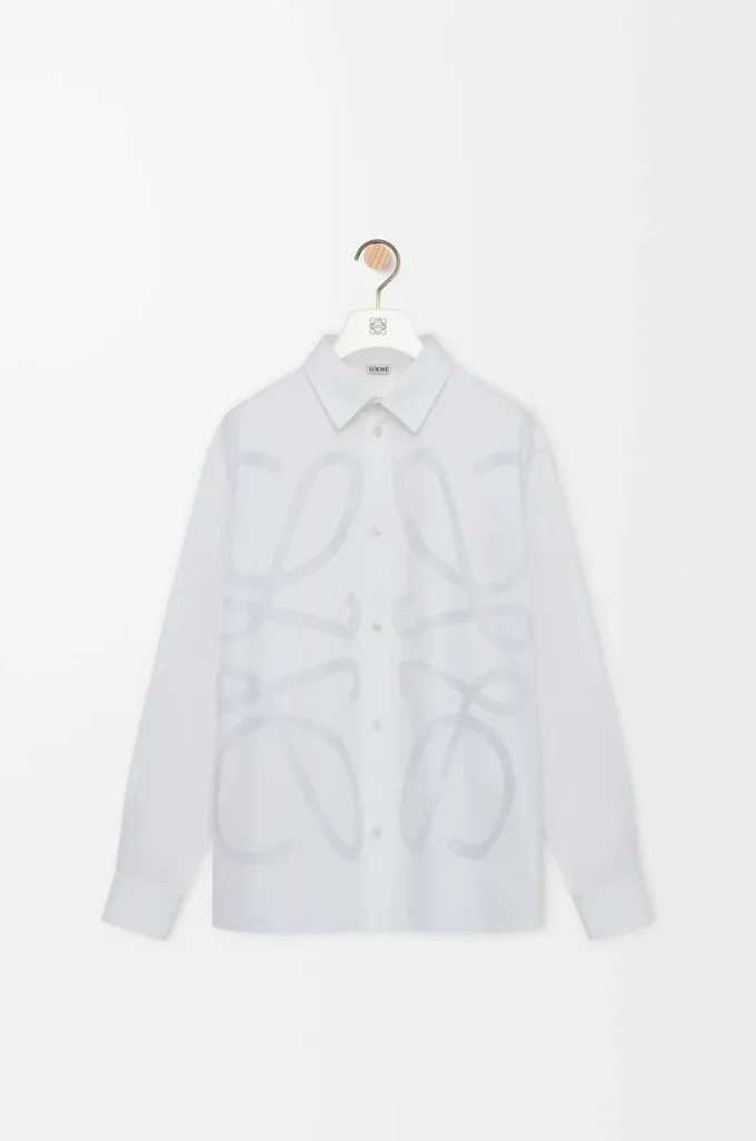 Camisa Anagram de algodón Blanco