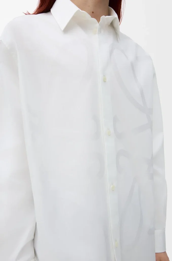 Camisa Anagram de algodón Blanco