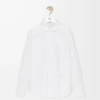Camisa de algodón blanco