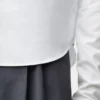 Camisa de algodón blanco