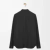 Camisa de algodón negro