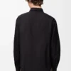 Camisa de algodón negro