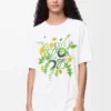 Camiseta deportiva de punto técnico blanco Camiseta deportiva de punto técnico blanco