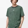Camiseta deportiva de punto técnico Verde/Negro Camiseta deportiva de punto técnico Verde/Negro