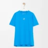 Camiseta deportiva en jersey técnico Azul