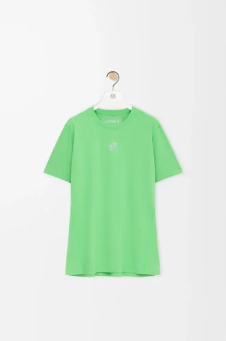 Camiseta deportiva en jersey técnico Verde