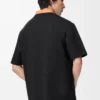 Camiseta holgada de algodón. Color negro. Camiseta holgada de algodón. Color negro.