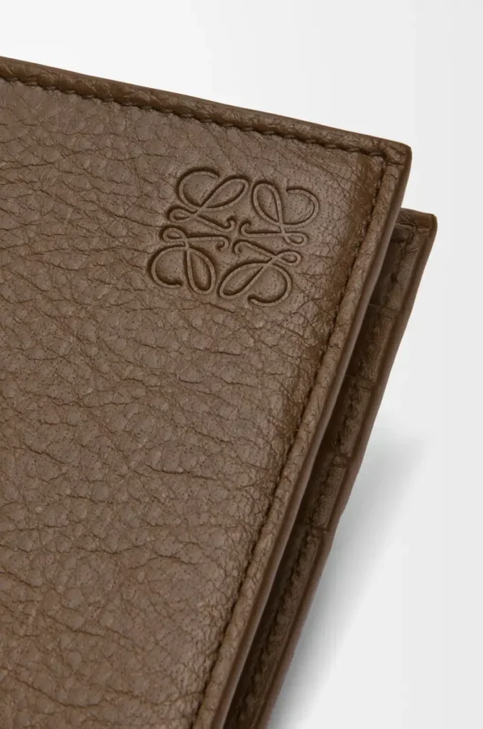 Cartera doble para monedas en piel de ciervo Tundra Cartera doble para monedas en piel de ciervo Tundra
