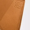 Cartera plegable Puzzle para monedas en piel de becerro granulada flexible, color marrón claro cañón Cartera plegable Puzzle para monedas en piel de becerro granulada flexible, color marrón claro cañón