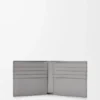 Cartera Puzzle con doble pliegue en piel de becerro clásica marrón invierno/gris ceniza Cartera Puzzle con doble pliegue en piel de becerro clásica marrón invierno/gris ceniza