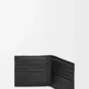Cartera Puzzle con doble pliegue en piel de becerro clásica negra Cartera Puzzle con doble pliegue en piel de becerro clásica negra