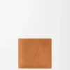 Cartera Puzzle de doble pliegue en suave piel de becerro granulada, color marrón claro cañón Cartera Puzzle de doble pliegue en suave piel de becerro granulada, color marrón claro cañón