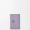 Cartera vertical pequeña Anagram en piel de becerro granulada Dirty Mauve