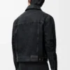 Chaqueta Anagram en denim negro Chaqueta Anagram en denim negro
