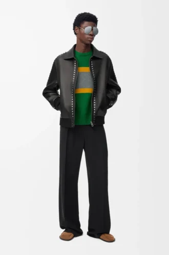 Jersey de lana Verde/Gris