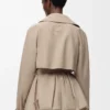 Chaqueta de algodón beige Chaqueta de algodón beige