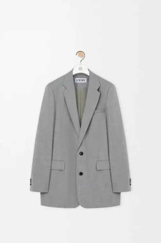 Chaqueta de lana gris Chaqueta de lana gris