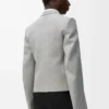 Chaqueta de lana gris Chaqueta de lana gris