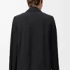 Chaqueta de lana negra Chaqueta de lana negra