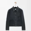 Chaqueta de trabajo en denim Negro Chaqueta de trabajo en denim Negro