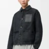 Chaqueta de trabajo en denim Negro Chaqueta de trabajo en denim Negro