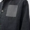 Chaqueta de trabajo en denim Negro Chaqueta de trabajo en denim Negro