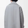 Chaqueta marinera Pebble de lana gris Chaqueta marinera Pebble de lana gris