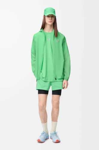 Chaqueta Ultra en tejido técnico verde