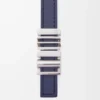 Cinturón LOEWE Graphic en piel de becerro clásica azul abyss/palladio Cinturón LOEWE Graphic en piel de becerro clásica azul abyss/palladio