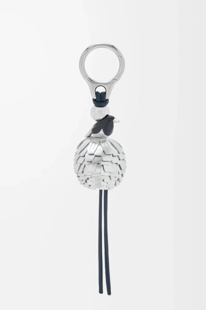 Colgante con dado Magpie Deep Navy/Silver Colgante con dado Magpie Deep Navy/Silver