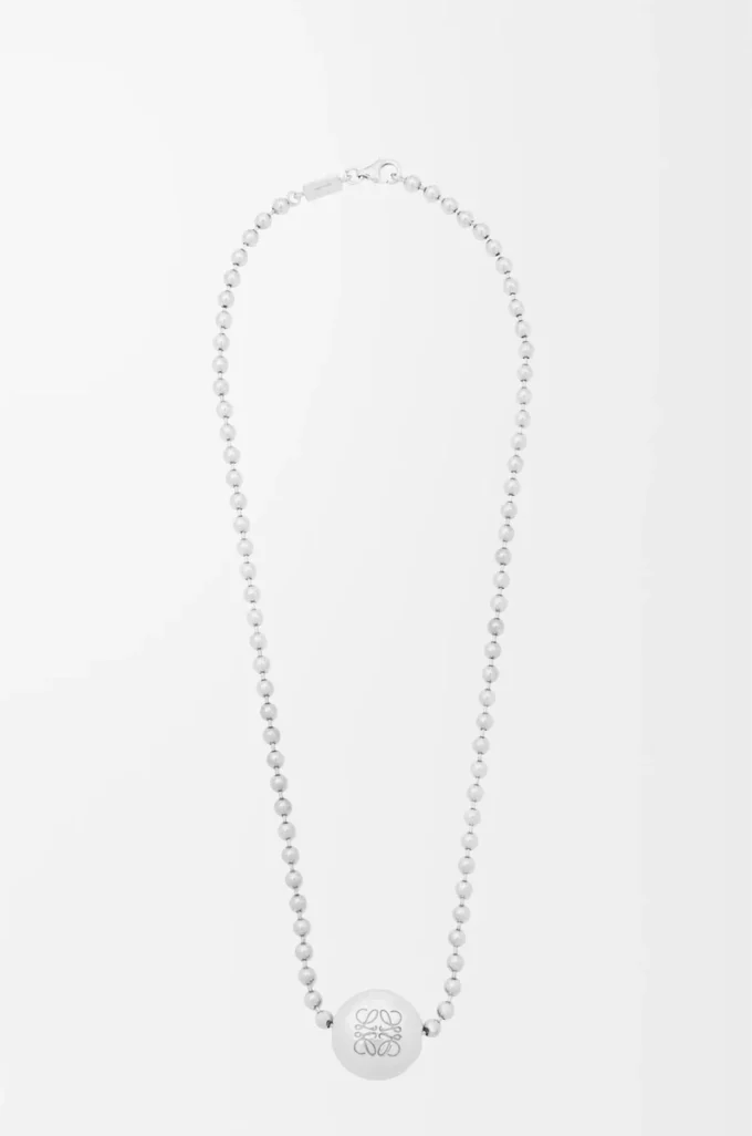 Collar Anagram Pebble en plata de ley y cristales Plata/Multicolor Collar Anagram Pebble en plata de ley y cristales Plata/Multicolor