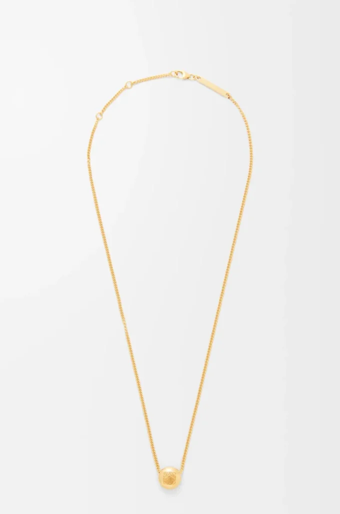 Collar Pebble en plata de ley Oro Collar Pebble en plata de ley Oro
