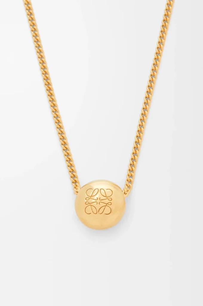 Collar Pebble en plata de ley Oro Collar Pebble en plata de ley Oro