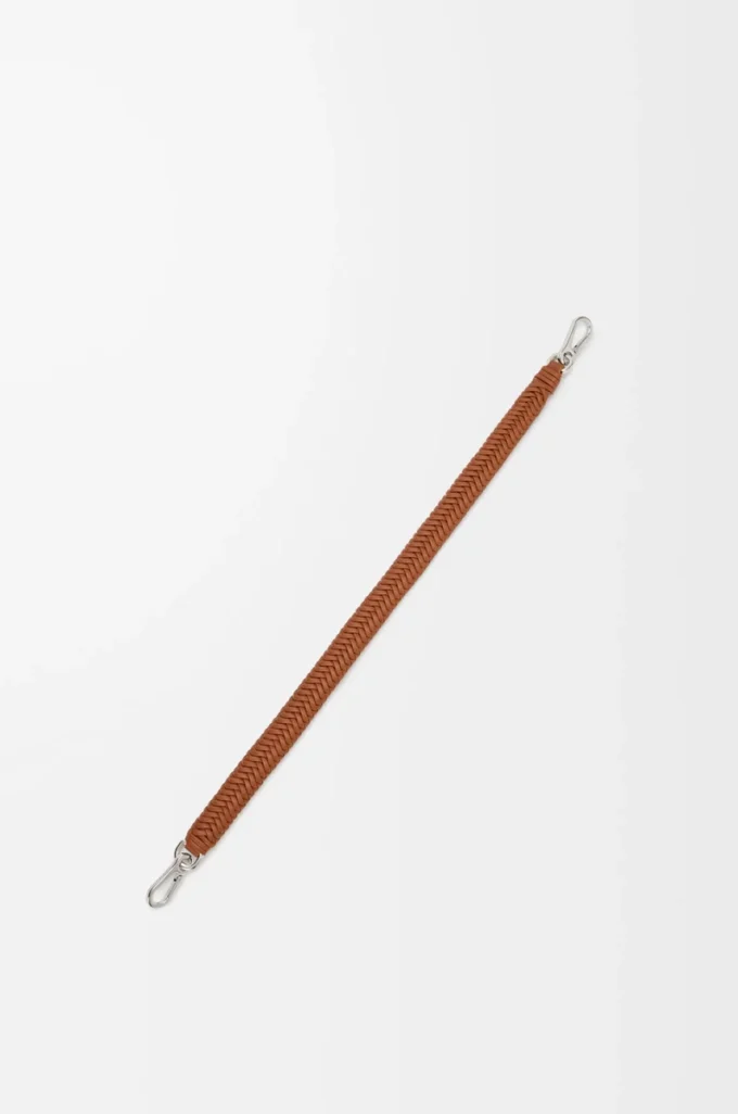 Correa corta Arrow en piel de becerro clásica Squirrel Correa corta Arrow en piel de becerro clásica Squirrel