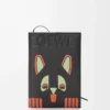 Cuaderno Futurist Cat en piel de becerro Negro/Multicolor Cuaderno Futurist Cat en piel de becerro Negro/Multicolor