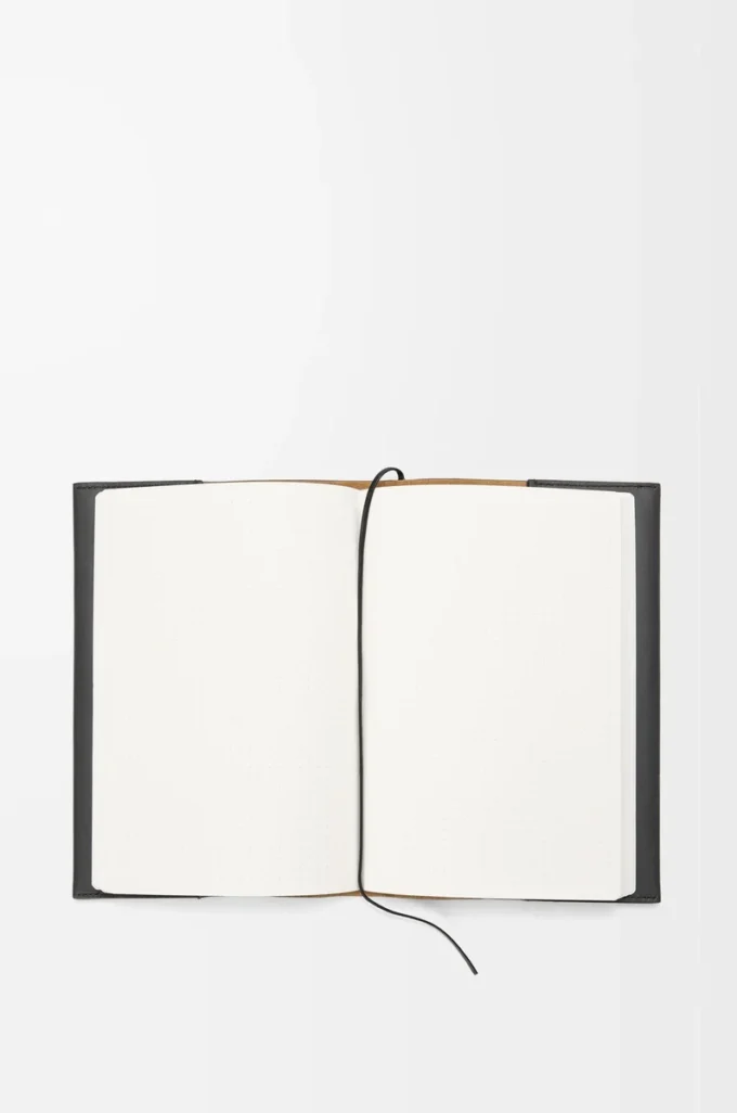 Cuaderno Futurist Cat en piel de becerro Negro/Multicolor Cuaderno Futurist Cat en piel de becerro Negro/Multicolor