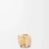Dado pequeño con forma de animal en metal dorado/paladio Dado pequeño con forma de animal en metal dorado/paladio