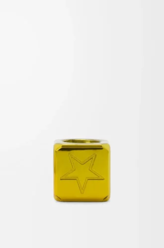 Dados cubo Anagram en amarillo