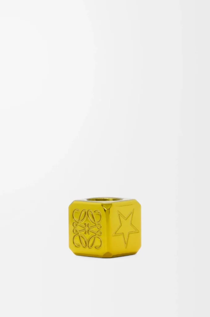 Dados cubo Anagram en amarillo Dados cubo Anagram en amarillo