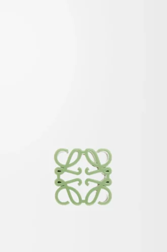 Dados cubo Anagram en latón Jade