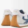 Flow Runner 2.0 de nylon y ante Blanco/Denim claro Flow Runner 2.0 de nylon y ante Blanco/Denim claro